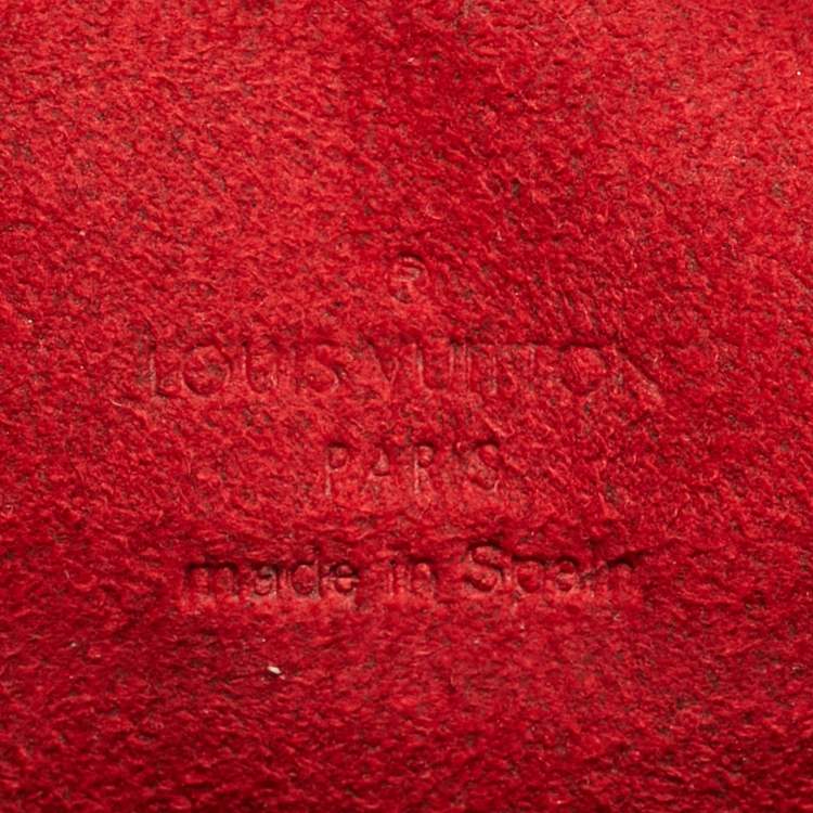 Pre Owned Louis Vuitton Damier Ebene Canvas Duomo Bag