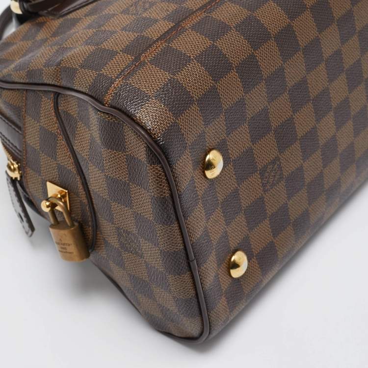 Pre Owned Louis Vuitton Damier Ebene Canvas Duomo Bag