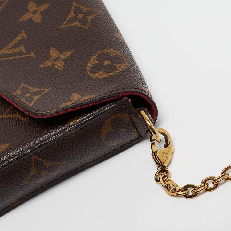 Pre Owned Louis Vuitton Monogram Canvas Felicie Pochette Bag