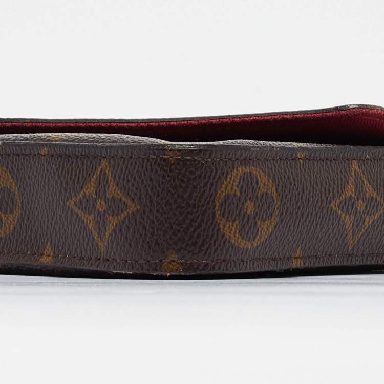 Pre Owned Louis Vuitton Monogram Canvas Felicie Pochette Bag