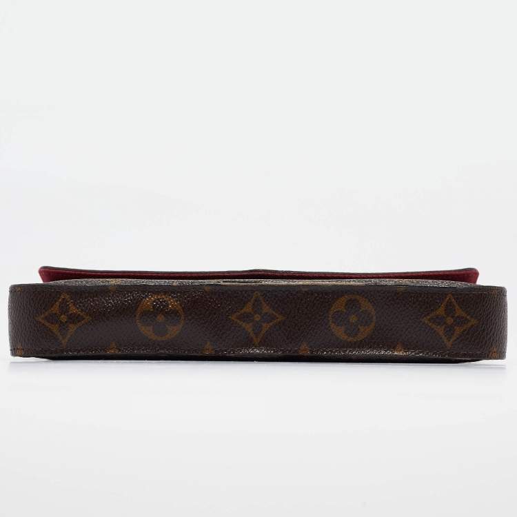 Pre Owned Louis Vuitton Monogram Canvas Felicie Pochette Bag