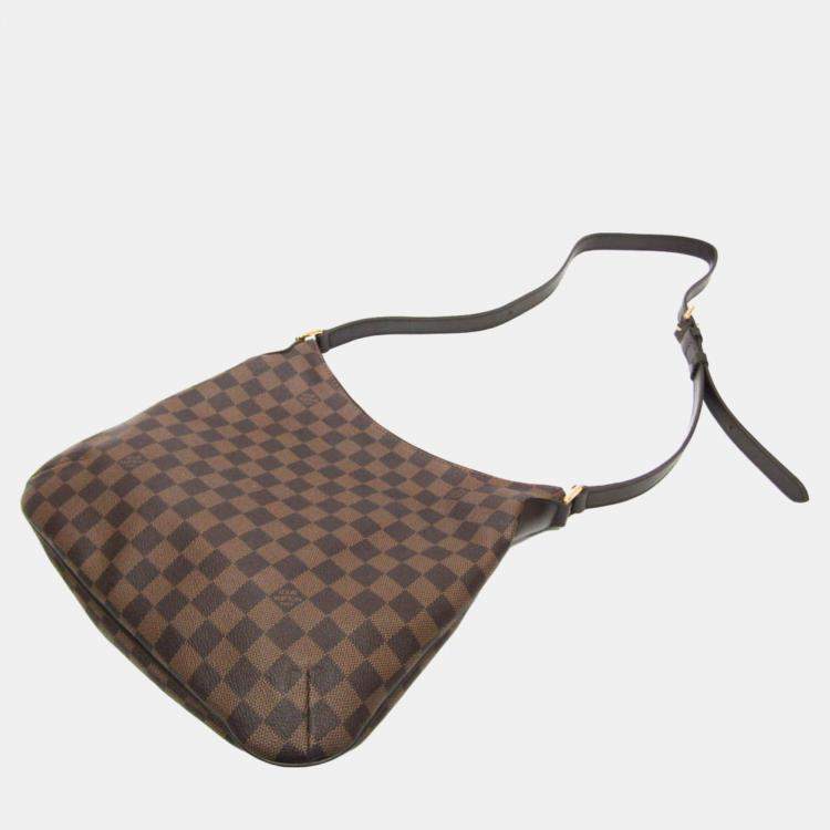 Pre Owned Louis Vuitton Brown Damier Ebene Canvas Bloomsbury PM Shoulder Bag