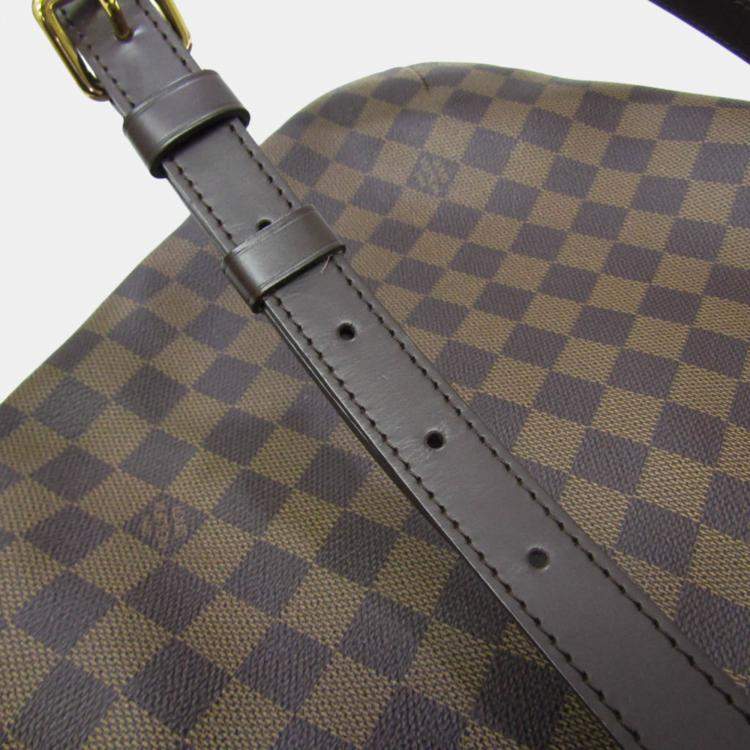 Pre Owned Louis Vuitton Brown Damier Ebene Canvas Bloomsbury PM Shoulder Bag