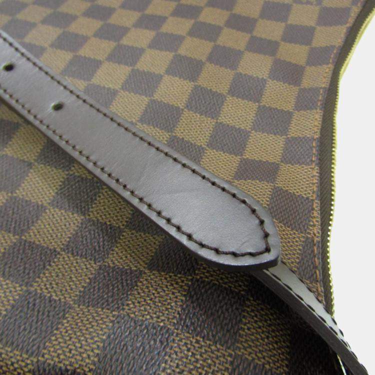 Pre Owned Louis Vuitton Brown Damier Ebene Canvas Bloomsbury PM Shoulder Bag