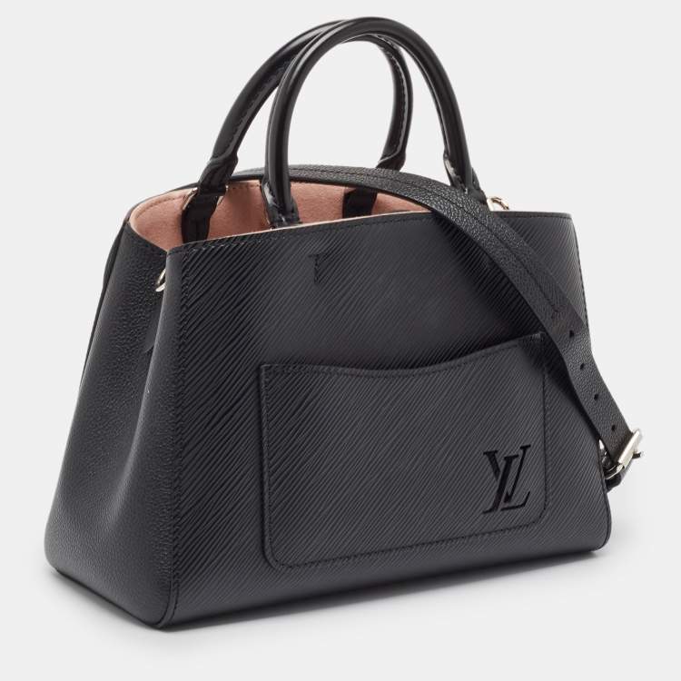 Pre Owned Louis Vuitton Black Epi Leather Marelle BB Bag