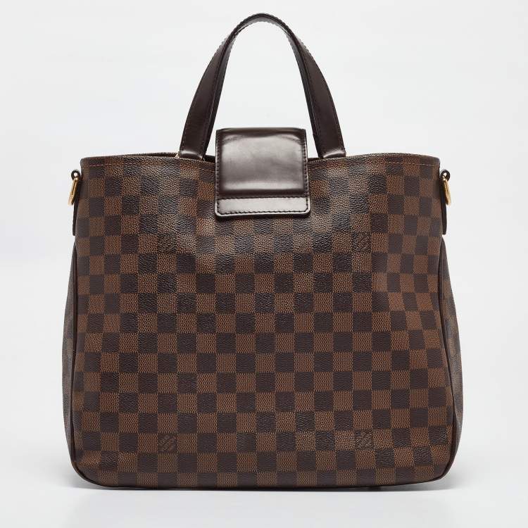 Pre Owned Louis Vuitton Damier Ebene Canvas Cabas Rosebery Bag
