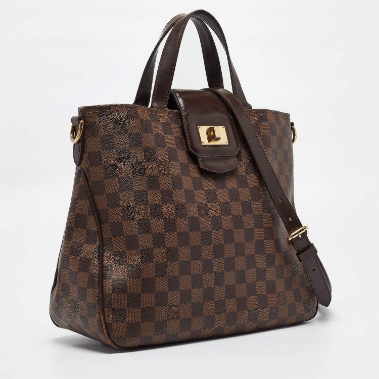 Pre Owned Louis Vuitton Damier Ebene Canvas Cabas Rosebery Bag