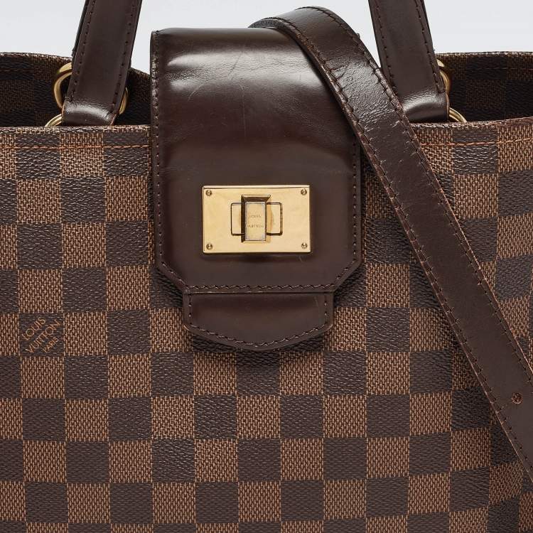 Pre Owned Louis Vuitton Damier Ebene Canvas Cabas Rosebery Bag