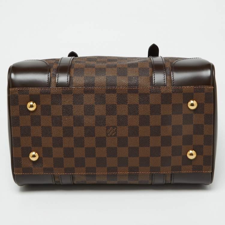 Pre Owned Louis Vuitton Damier Ebene Canvas Berkeley Bag