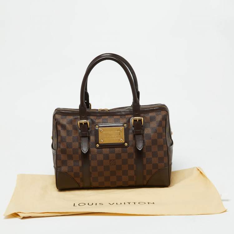 Pre Owned Louis Vuitton Damier Ebene Canvas Berkeley Bag
