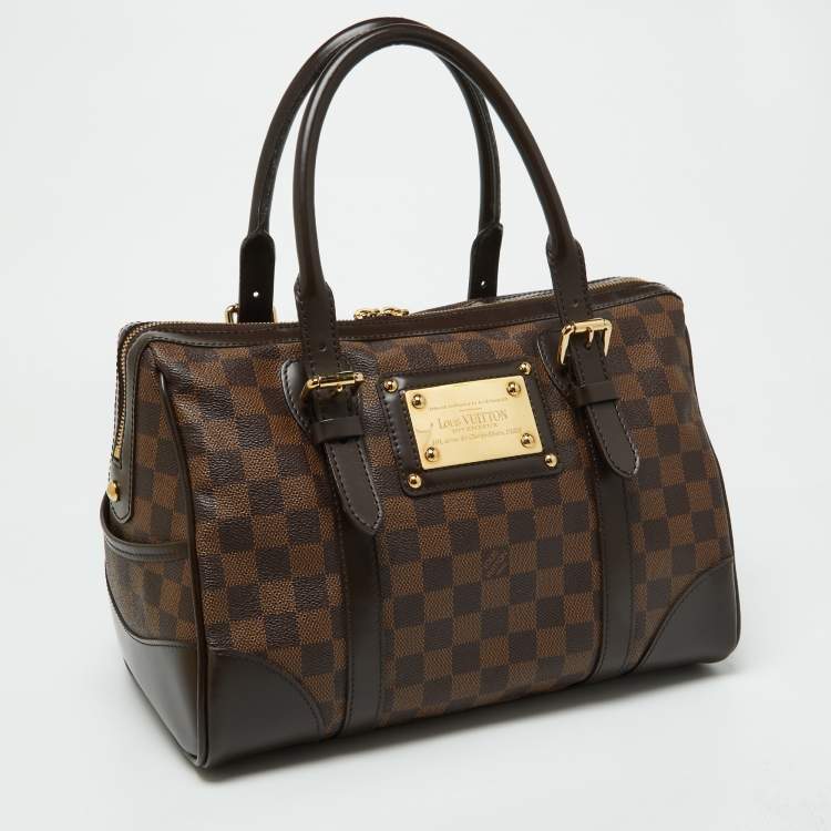 Pre Owned Louis Vuitton Damier Ebene Canvas Berkeley Bag