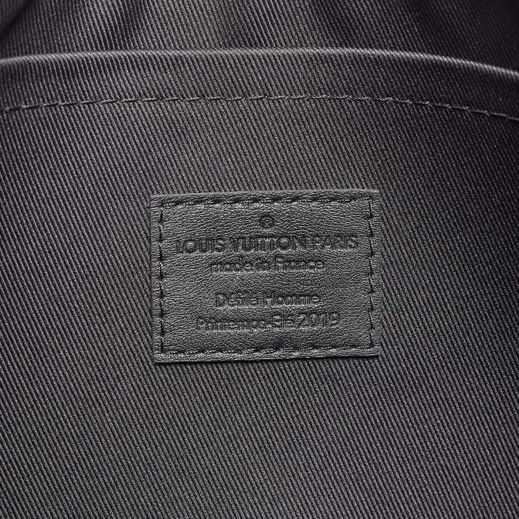 Pre Owned Louis Vuitton Black Monogram Canvas Solar Ray Pouch