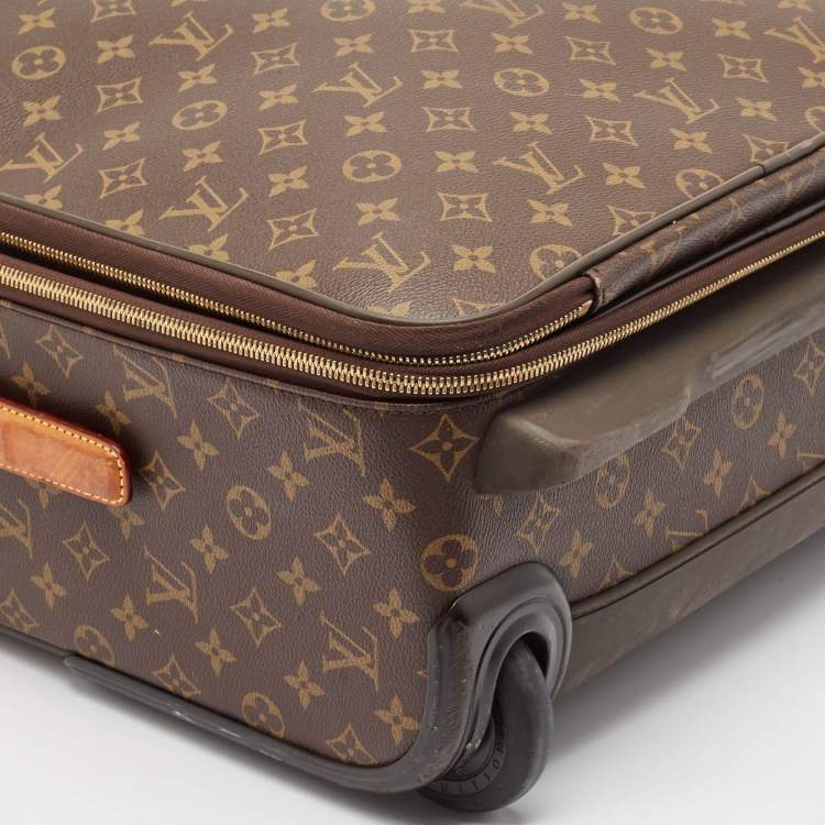 Pre Owned Louis Vuitton Monogram Canvas Business Pegase Legere 55 Luggage