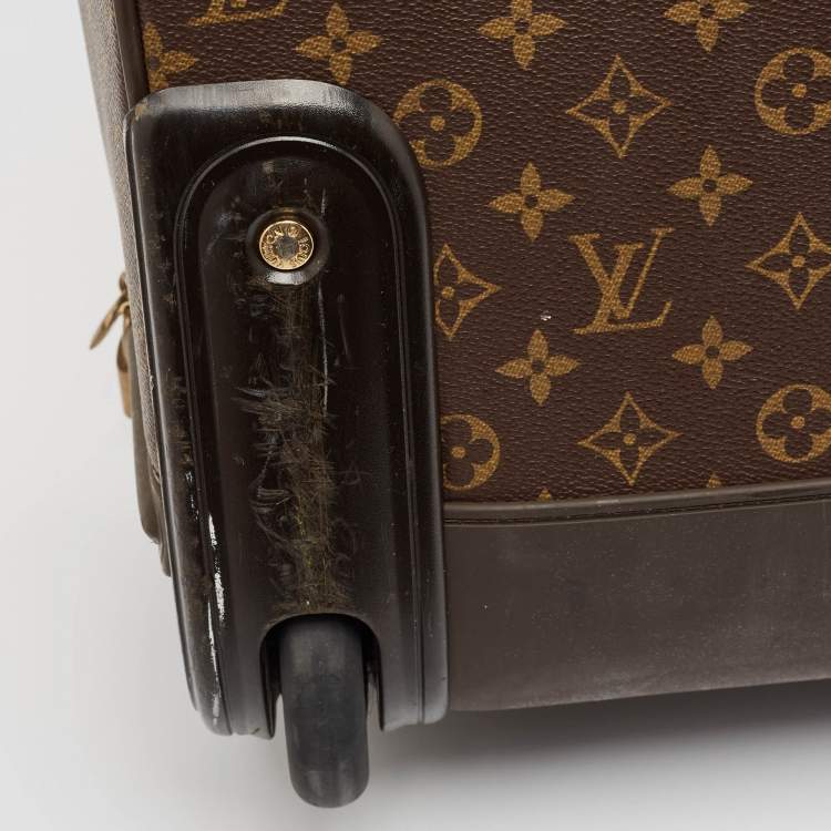 Pre Owned Louis Vuitton Monogram Canvas Business Pegase Legere 55 Luggage