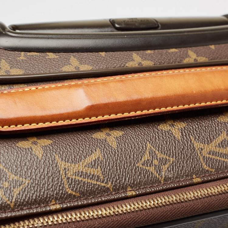 Pre Owned Louis Vuitton Monogram Canvas Business Pegase Legere 55 Luggage