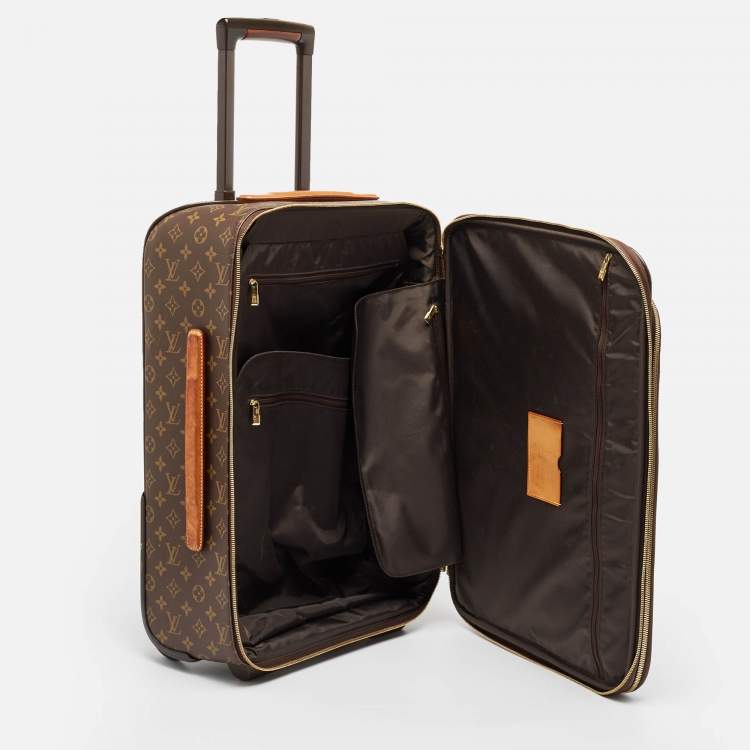 Pre Owned Louis Vuitton Monogram Canvas Business Pegase Legere 55 Luggage