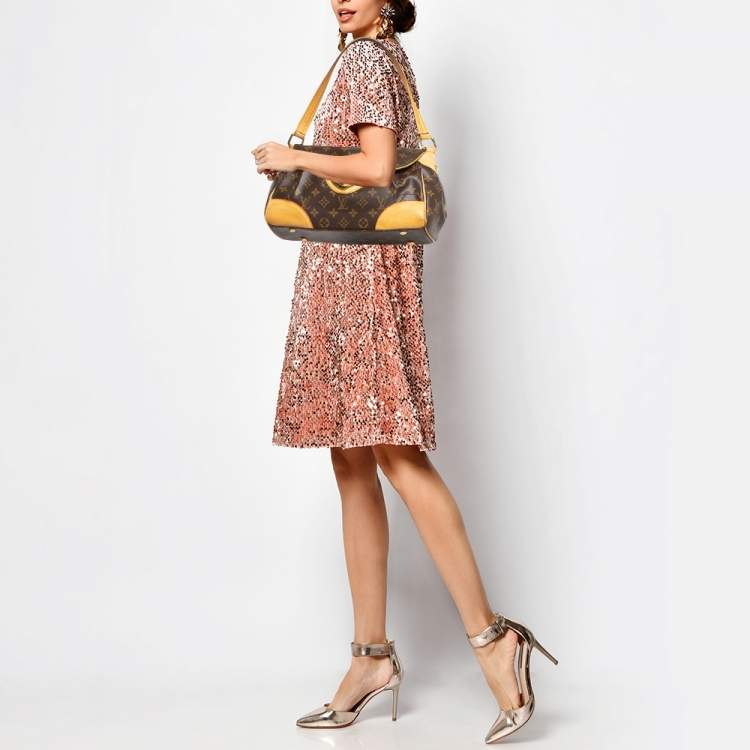 Pre Owned Louis Vuitton Monogram Canvas Beverly MM Bag