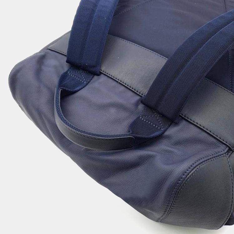 Pre Owned Louis Vuitton Navy Blue V Line Pulse Backpack