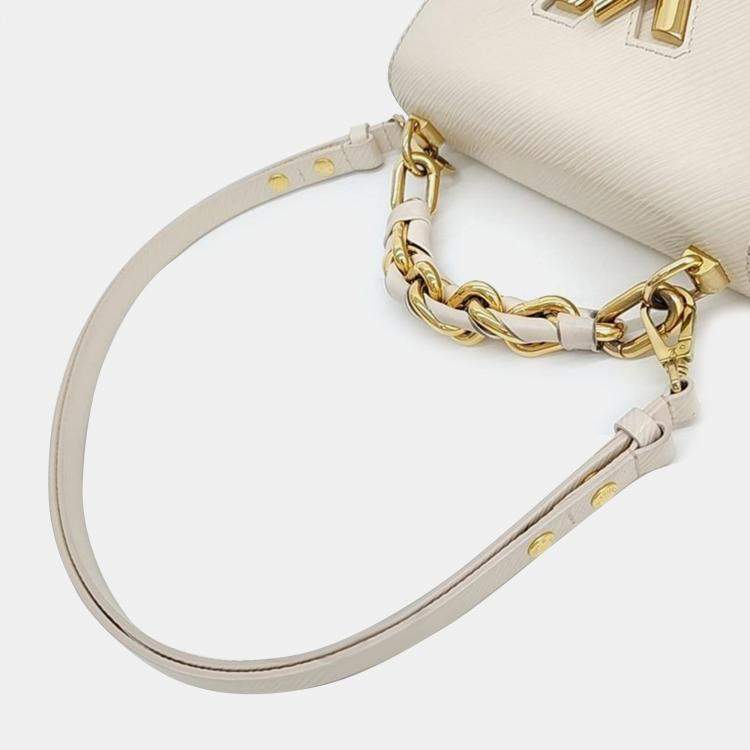 Pre Owned Louis Vuitton Cream Epi Twist PM Shoulder bag