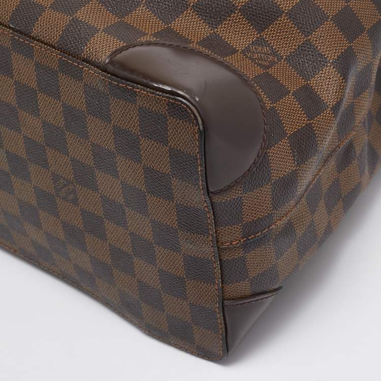 Pre Owned Louis Vuitton Damier Ebene Canvas Hampstead MM Bag