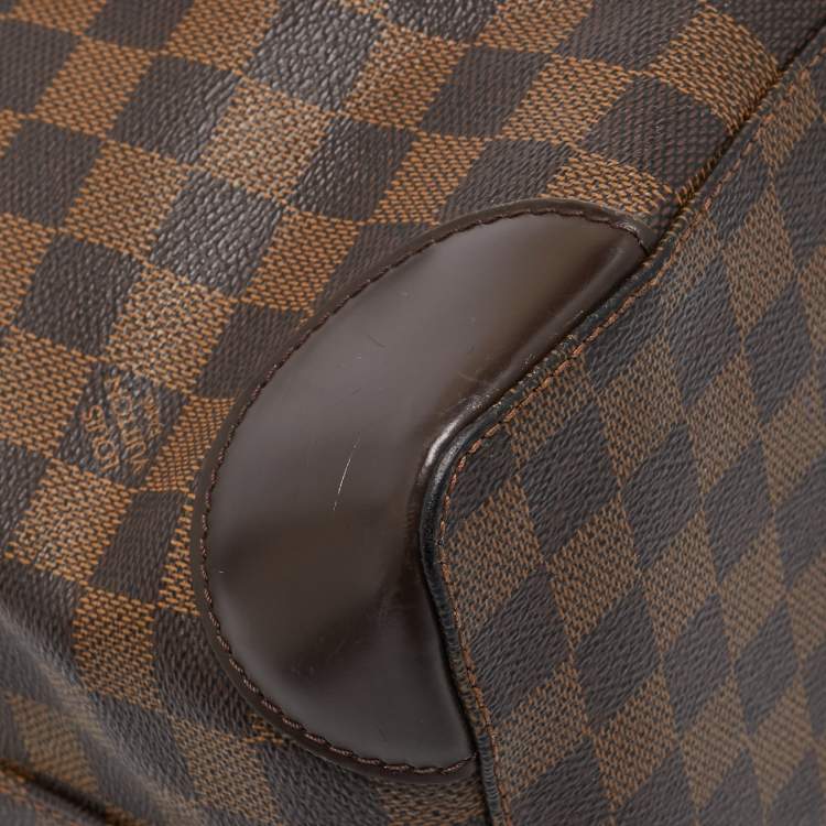 Pre Owned Louis Vuitton Damier Ebene Canvas Hampstead MM Bag