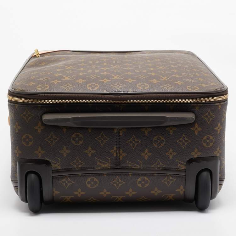 Pre Owned Louis Vuitton Monogram Canvas Pegase Legere 55 Luggage