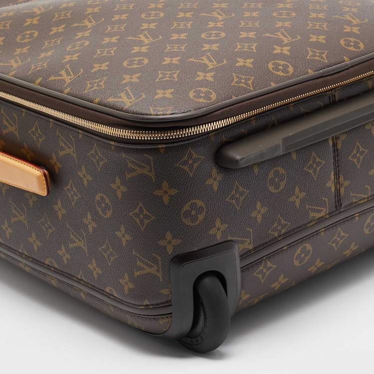 Pre Owned Louis Vuitton Monogram Canvas Pegase Legere 55 Luggage