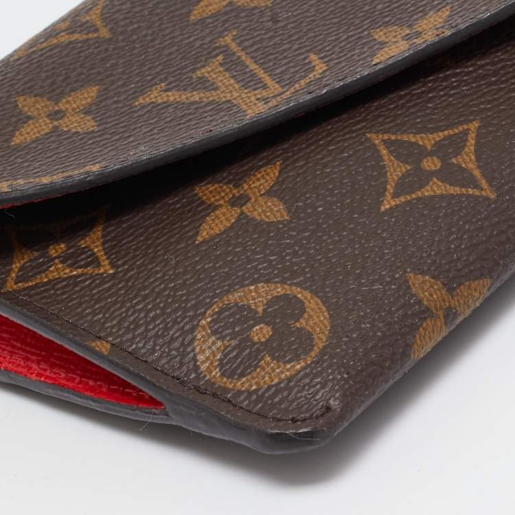 Pre Owned Louis Vuitton Monogram Canvas Sarah Wallet