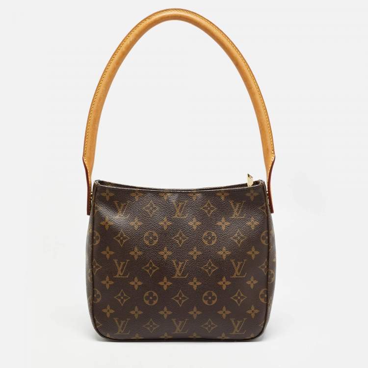 Pre Owned Louis Vuitton Monogram Canvas Looping MM Bag