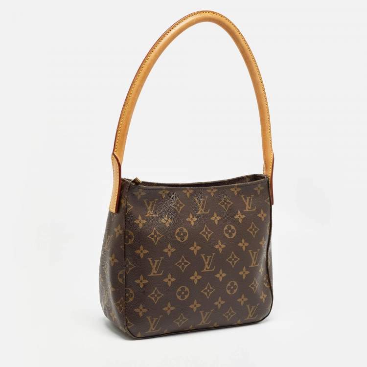 Pre Owned Louis Vuitton Monogram Canvas Looping MM Bag