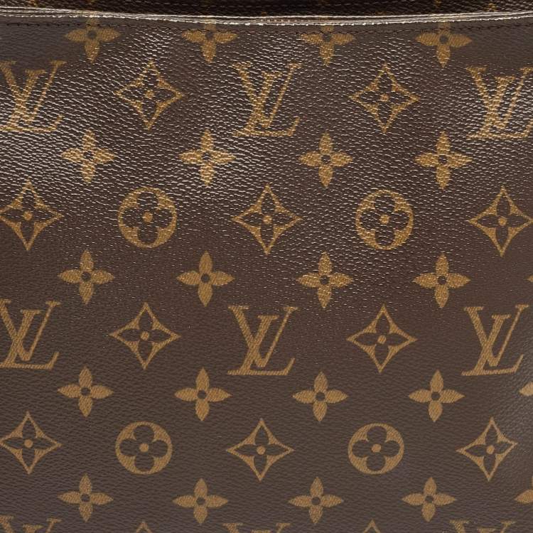 Pre Owned Louis Vuitton Monogram Canvas Looping MM Bag
