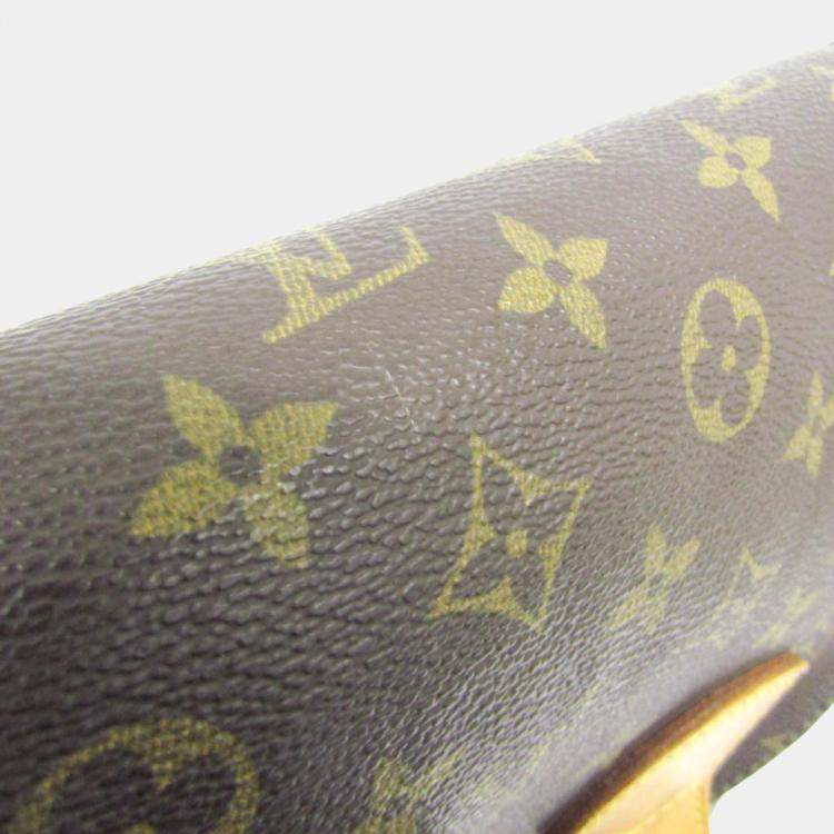 Pre Owned Louis Vuitton Brown Canvas GM Montsouris Backpacks