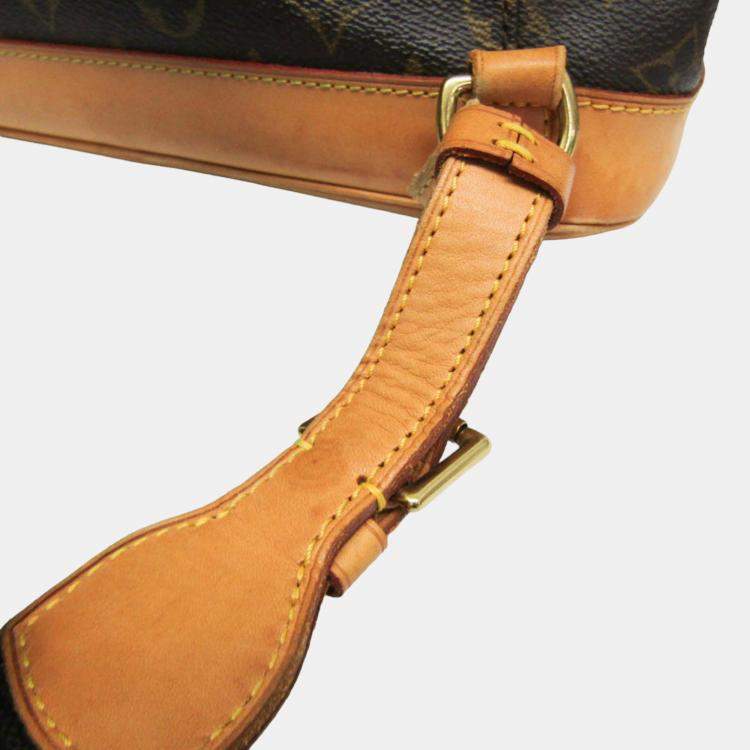 Pre Owned Louis Vuitton Brown Canvas GM Montsouris Backpacks