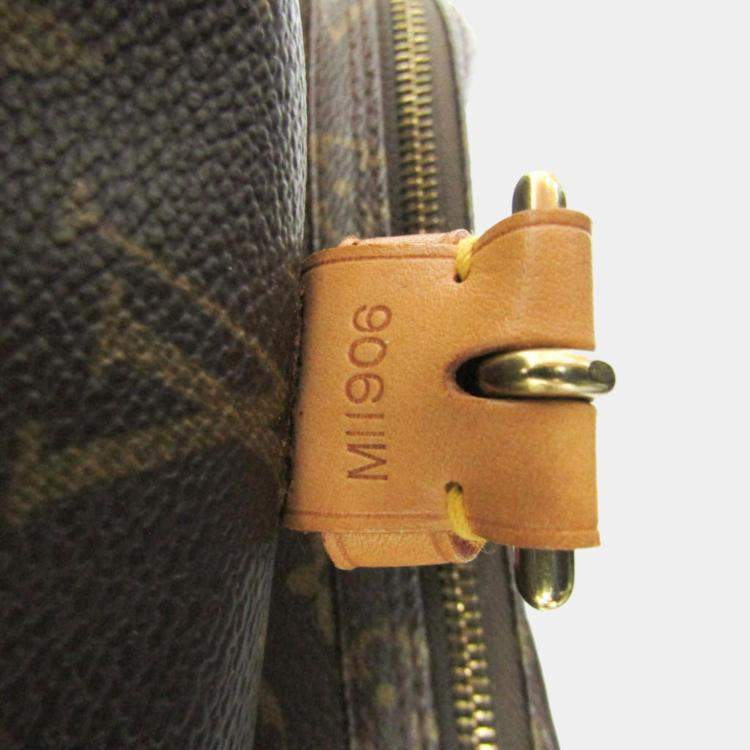 Pre Owned Louis Vuitton Brown Canvas GM Montsouris Backpacks