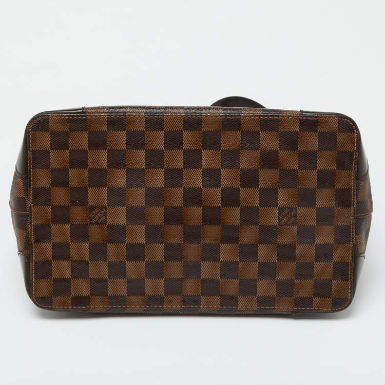 Pre Owned Louis Vuitton Damier Ebene Canvas Hampstead PM Bag