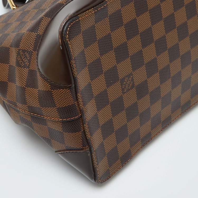 Pre Owned Louis Vuitton Damier Ebene Canvas Hampstead PM Bag