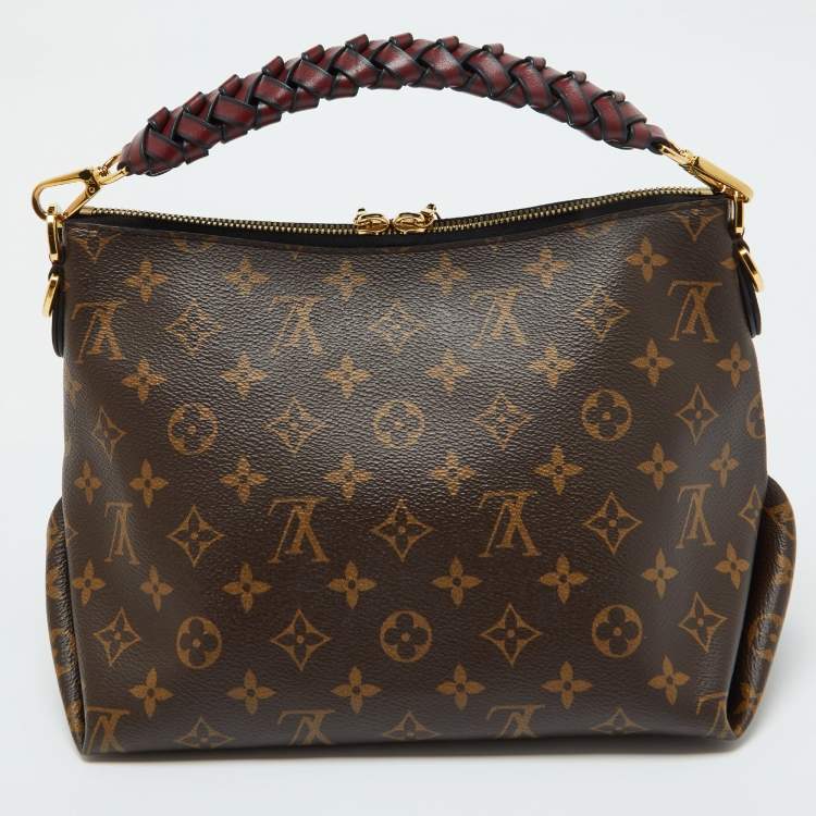 Pre Owned Louis Vuitton Brown Monogram Canvas Beaubourg Mini Bag