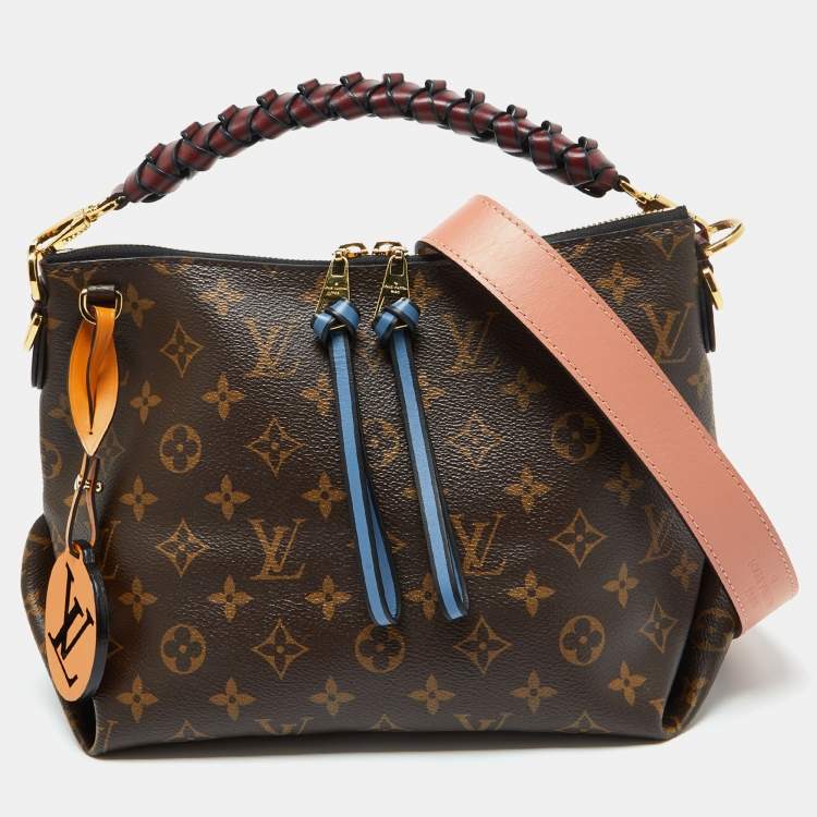 Pre Owned Louis Vuitton Brown Monogram Canvas Beaubourg Mini Bag