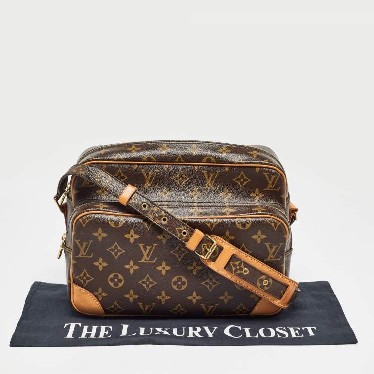 Pre Owned Louis Vuitton Monogram Canvas Nile Bag