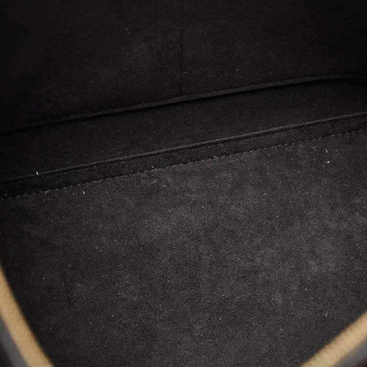 Pre Owned Louis Vuitton Black Leather Lockme Day MM Bag