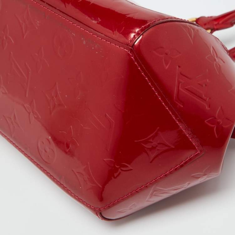 Pre Owned Louis Vuitton Pomme D’Amour Monogram Vernis Sherwood PM Bag