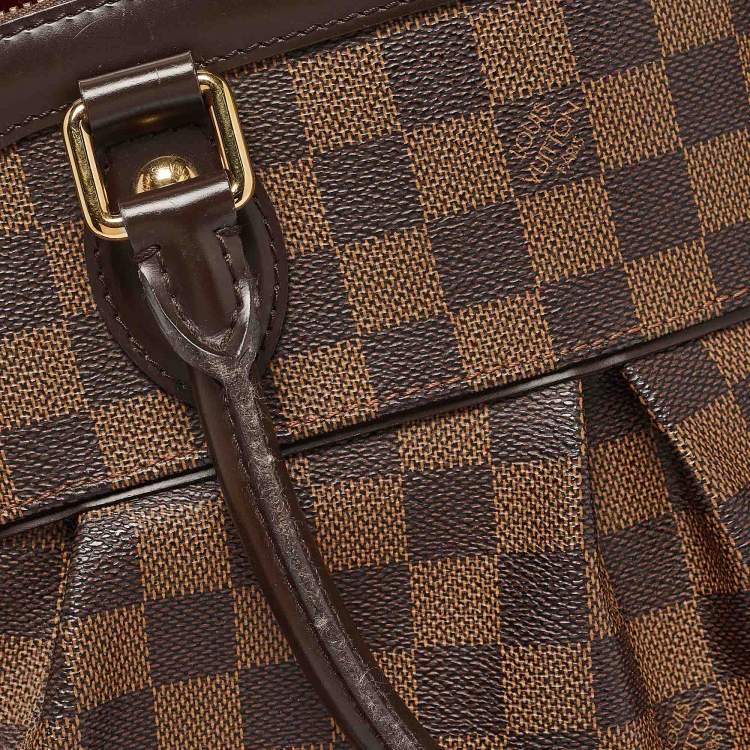 Pre Owned Louis Vuitton Damier Ebene Canvas Trevi PM Bag