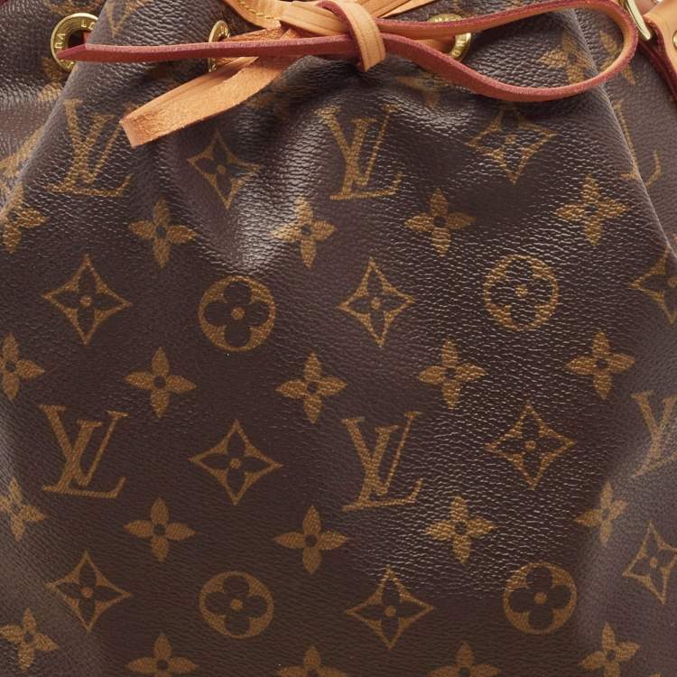Pre Owned Louis Vuitton Monogram Canvas Petit Noe Bag