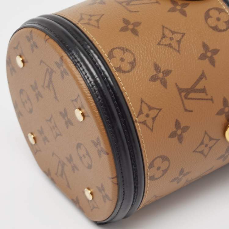 Pre Owned Louis Vuitton Monogram Reverse Canvas Cannes Bag