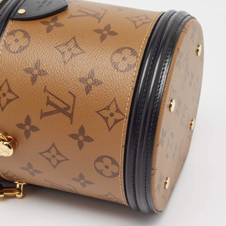 Pre Owned Louis Vuitton Monogram Reverse Canvas Cannes Bag