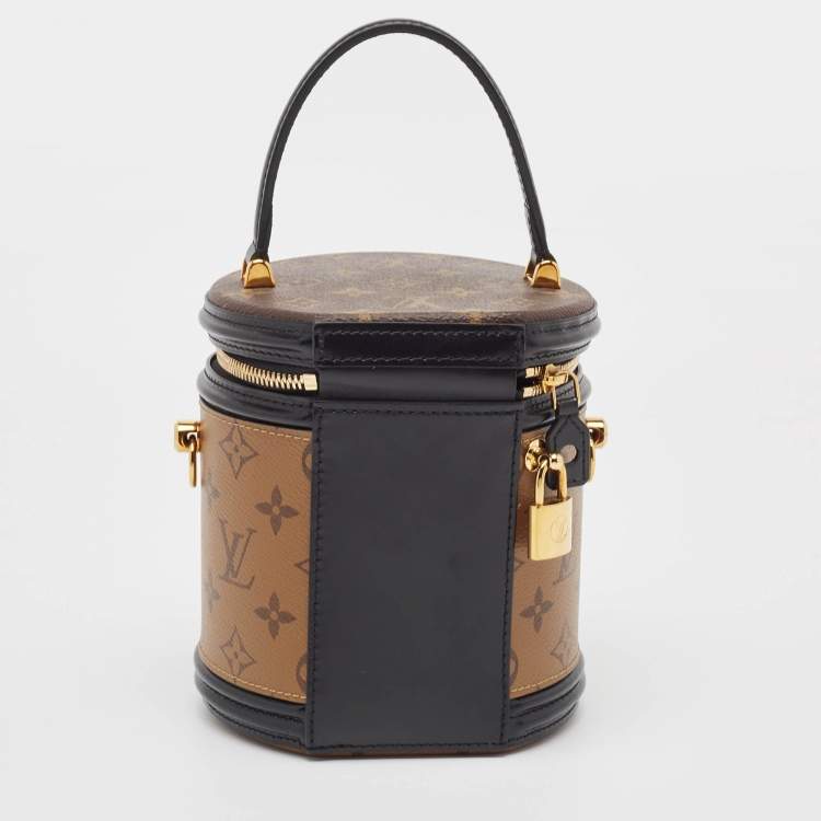 Pre Owned Louis Vuitton Monogram Reverse Canvas Cannes Bag