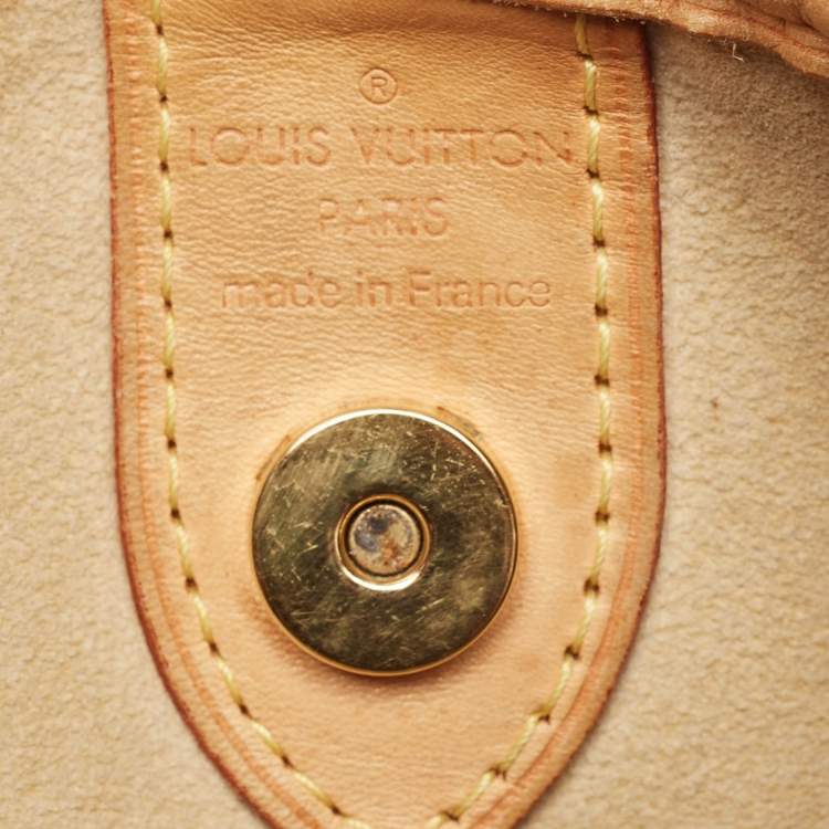 Pre Owned Louis Vuitton Monogram Canvas Galliera PM Bag
