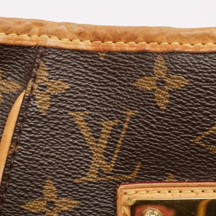 Pre Owned Louis Vuitton Monogram Canvas Galliera PM Bag