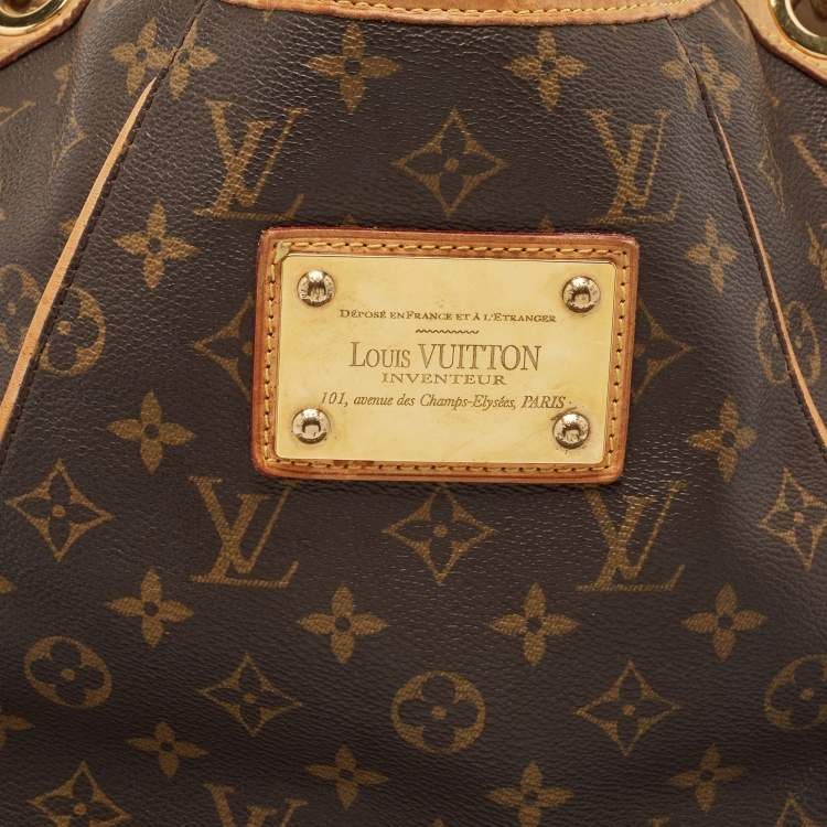 Pre Owned Louis Vuitton Monogram Canvas Galliera PM Bag