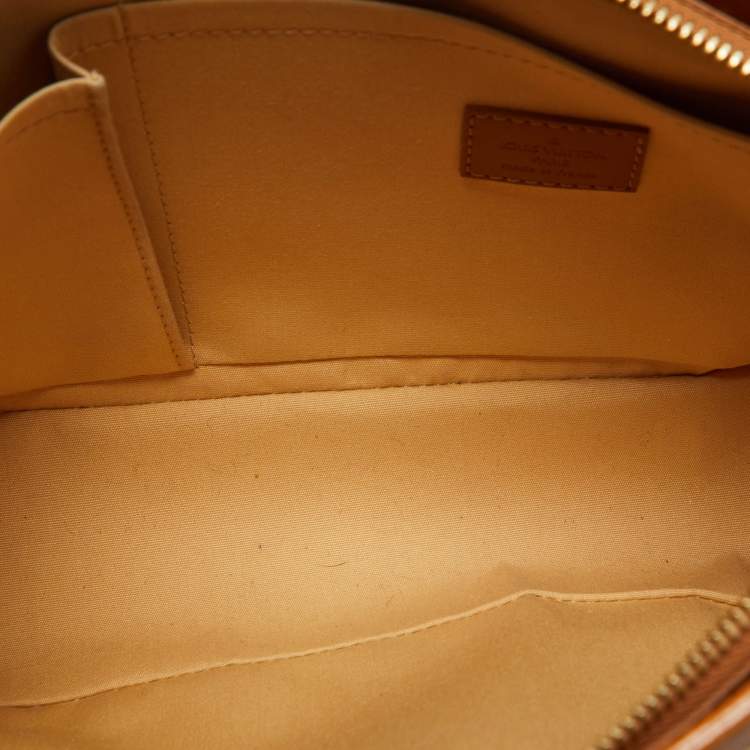 Pre Owned Louis Vuitton Beige Monogram Mini Lin Lucille PM TST Bag